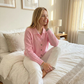📢📢57% korting!!!✨Casual gebreid shirt met knopen voor dames