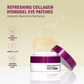Verfrissende collageen hydrogel oogpatches