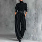 ✈️Gratis levering!Elegante Damesset: Coltrui Top & Hoge Taille Broek😎