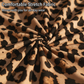 🔥64% KORTING💖 (Nieuwe collectie)! Damesrok met luipaardprint en ruches – Zacht en wild
