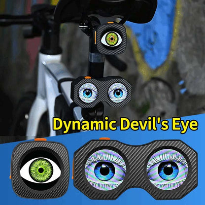 🤩Laagste prijs:72% korting!🎉Dynamisch Devil's Eye fietsachterlicht