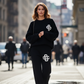 📣55% korting!🤩Tweedelige gebreide loungewearset voor dames