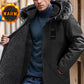 🎁2026 Nieuw binnen 50% KORTING💥NieuwWinddichte thermische parka met capuchon voor heren, halflang