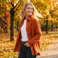 💥 Tijdelijke aanbieding! Dames Casual Overhemd met Lange Mouwen – Zachte Textuur & Relaxte Pasvorm 💕