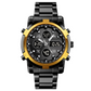 ⌚ NU 66% KORTING! ⌛️ Heren  horloge – Waterdicht & Staalband | Analoog-Digitaal🛡️