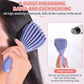 Holling out straight hair fluffy comb