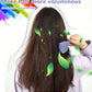 Holling out straight hair fluffy comb
