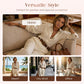 Gratis verzending🏷️ Linnen damespak (met blouse en wijde broek) stijlvol en comfortabel🌸