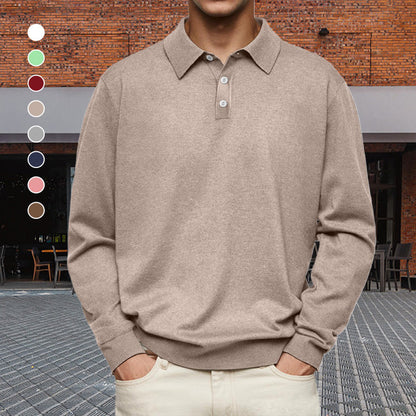 🔥 50% KORTING - Comfortabel langemouwen overhemd met kraag voor heren ✨ klassieke kraag zacht materiaal