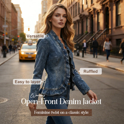 🔥 Nieuwe Dames Spijkerjack – Elegantie & Comfort 💖