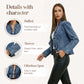 🔥 Nieuwe Dames Spijkerjack – Elegantie & Comfort 💖