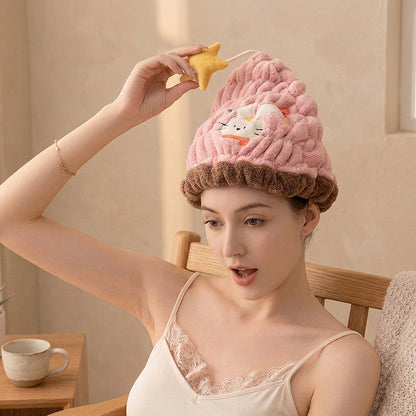 🌿 Schattige droogmuts 💞 Een must-have voor vrouwen: hoe meer je koopt, hoe voordeliger het wordt