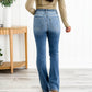 🔥Middelhoge jeans ✨ Buikcontrole & stretch – flatterend voor elk figuur