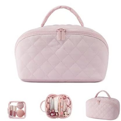 🔥ACTIE! Make-uptas✨Grote capaciteit & Afneembare binnenzak👝