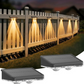 ✨ TOP GADGET 🌿1+1 GRATIS💡Solar LED Wandlamp voor Buiten | Draadloze Tuinverlichting met Sensor | RGB & Warm Wit | Weerbestendig