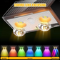 ✨ TOP GADGET 🌿1+1 GRATIS💡Solar LED Wandlamp voor Buiten | Draadloze Tuinverlichting met Sensor | RGB & Warm Wit | Weerbestendig