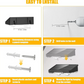 ✨ TOP GADGET 🌿1+1 GRATIS💡Solar LED Wandlamp voor Buiten | Draadloze Tuinverlichting met Sensor | RGB & Warm Wit | Weerbestendig