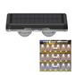 ✨ TOP GADGET 🌿1+1 GRATIS💡Solar LED Wandlamp voor Buiten | Draadloze Tuinverlichting met Sensor | RGB & Warm Wit | Weerbestendig