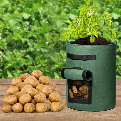 🔥ACTIE🔥Aardappelkweekzak met oogstvenster | Ademend & ruimtebesparend