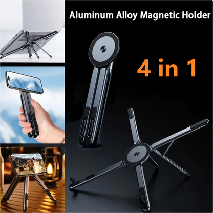 🔥4-in-1 multifunctionele magnetische houder | Opvouwbaar & ergonomisch✨