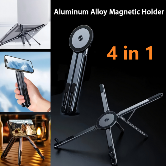 🔥4-in-1 multifunctionele magnetische houder | Opvouwbaar & ergonomisch✨