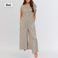 🔥50% KORTING｜Strepen Jumpsuit Mouwloos Ademend🔥