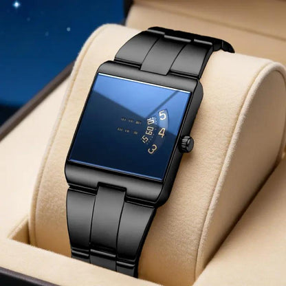 🔥TOP TREND🔥 Luxe Herenhorloge – Uniek Wijzerloos Design ⌚