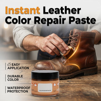 🔥AANBIEDING Leer Reparatiepasta✨Waterdicht, kleurbeschermend, herstelt krassen en verkleuring