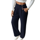 ✨NIEUW MET KORTING Hoge taille wijde pantalon, slank en verlengend geschikt voor dagelijks gebruik