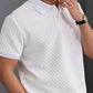 🎉 Zomeruitverkoop! Premium Jacquard Heren Shirt – Luxe, Ademend en Lichtgewicht 🌞