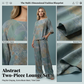 Luxurious Abstract Two-Piece Lounge Set