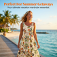 💥 Limiet Aanbieding! Bloemen Maxi Jurk 🌸 Zomer & Comfort | 📏 S-5XL