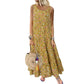💥 Limiet Aanbieding! Bloemen Maxi Jurk 🌸 Zomer & Comfort | 📏 S-5XL