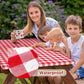 🔥HETE AANBIEDINGEN 50% KORTING! 🌞 6FT Waterdichte Picknicktafelhoes – 3DELIGE SET voor Buitenactiviteiten ✨