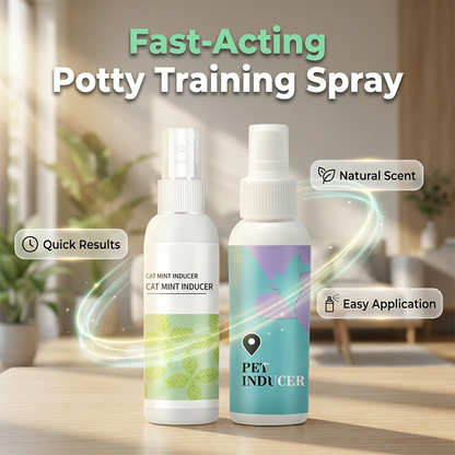 ⏰ TIJDELIJKE KORTING 🐱🐶 120ml Huisdier Zindelijkheidspray Natuurlijk Snel Trainen Vervelende Vlekken Voorkomen