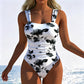 ⏰ LIMITEEDE KORTING 💃 Dames Badpak Met Luipaardprint - Stretch & Zelfverzekerd ✅