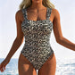 ⏰ LIMITEEDE KORTING 💃 Dames Badpak Met Luipaardprint - Stretch & Zelfverzekerd ✅