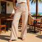 🌸 TOP TREND 💕 Gestreepte Damesbroek – Hoge taille & ultiem comfort 🌿
