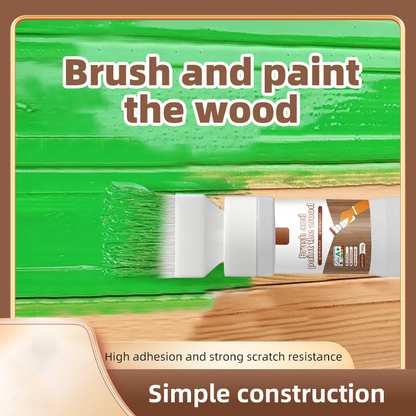 🔥50K+ VERKOCHT | 50% KORTING🖌️2-in-1 Houtrestauratie Kwast Geen Strepen, Weinig Geur