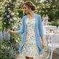 🌸 50% Korting! 2-Delige Jurkset ✨ Elegant & Slank
