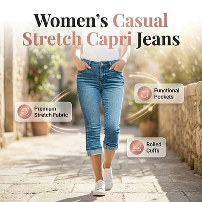 💥 50% Korting! Capri Jeans 👖 Slank & Comfortabel
