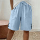 🌞 50% KORTING 🌿 Dames Knie-Lange Zomershort 👖 Comfort & Stijl