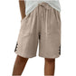 🌞 50% KORTING 🌿 Dames Knie-Lange Zomershort 👖 Comfort & Stijl