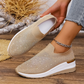 ⏰ TIJDELIJKE PRIJSVERLAGING! 💎Platform sneakers met stras, hoog comfort