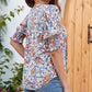 🔥 Limited Edition ✨ Bloemenblouse met Pofmouwen 🌸💖 – Flatterend & Comfortabel