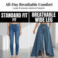 🔥 Hot Deal 2026! 👖 Dames Denim Broek – Wijde pijpen & Elegant silhouet 🌟