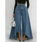🔥 Hot Deal 2026! 👖 Dames Denim Broek – Wijde pijpen & Elegant silhouet 🌟