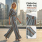 💥 LIMITED TIJD GRATIS VERZENDING ⏳ Dames gestreepte tweedelige set 👖 Kwalitatieve mengstof, ademend & figuurvriendelijk – perfecte dagelijkse outfit ✨