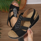 ⏰ TIJDELIJKE AANBIEDING 👡Dames sandalen met wighak, comfortabel & elegant