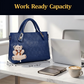 💥 50% KORTING 👜Veelzijdige handtassenset, ruim interieur voor werk & uitjes✨
